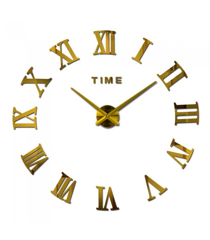 ساعت دیواری لئوناردو (طلایی)