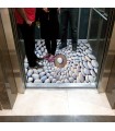 کفپوش سه بعدی آسانسور طرح سنگفرش